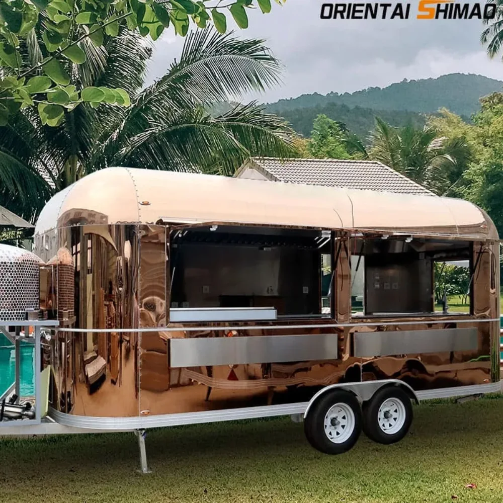 Трейлър за храна на концесия Airstream