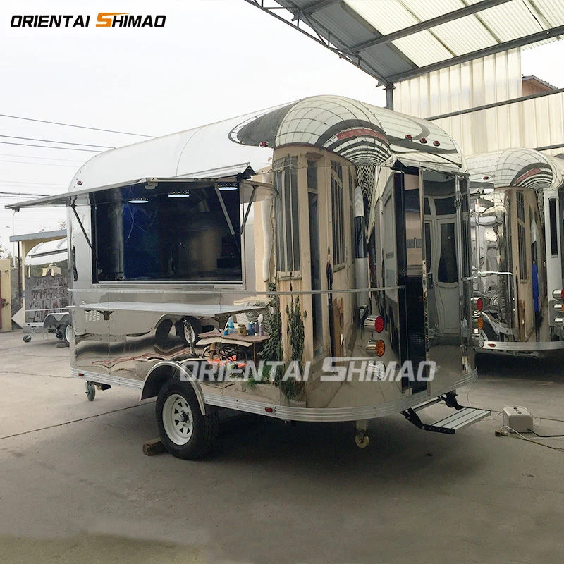 Ремарке за храна с мобилен фритюрник